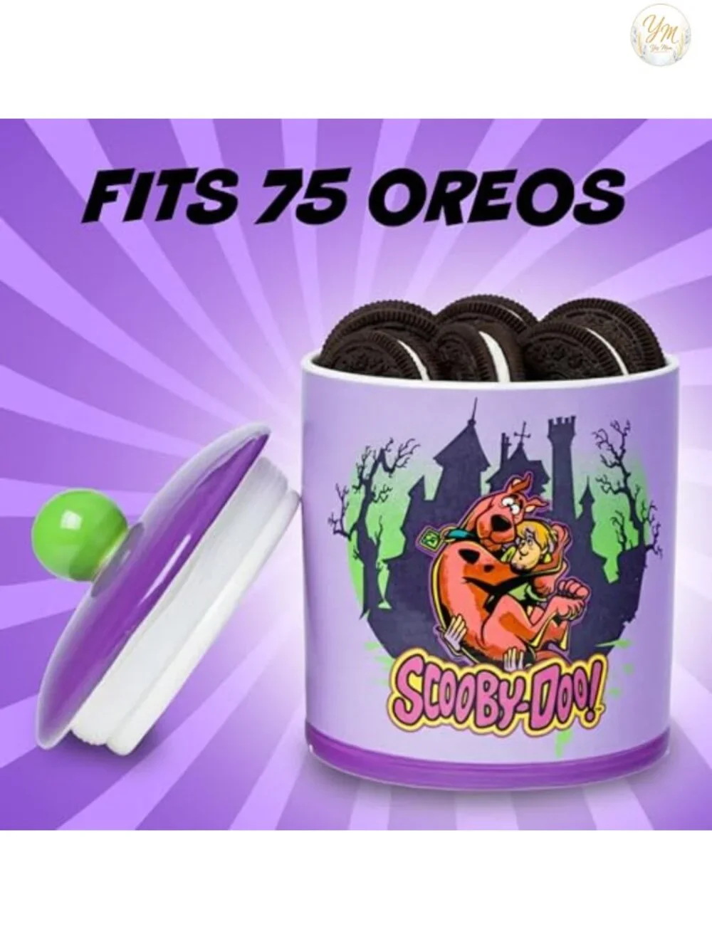 Scooby Doo Ceramic Cookie Snack Jar - 64oz Large
